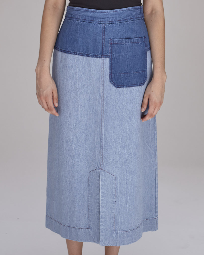 Georgia Skirt in Blue Combo - Founders & Followers - Caron Callahan - 7