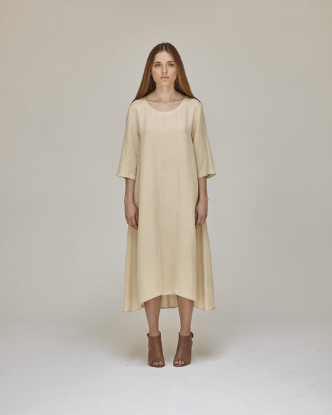 Rothko Dress in Buff - Founders & Followers - Shaina Mote - 1