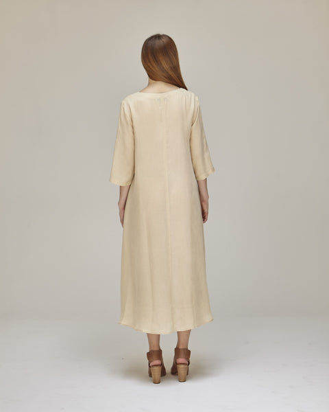 Rothko Dress in Buff - Founders & Followers - Shaina Mote - 4