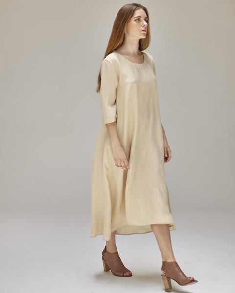 Rothko Dress in Buff - Founders & Followers - Shaina Mote - 5