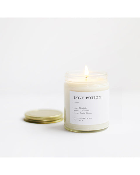 Love potion soy candle