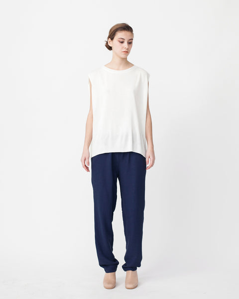 Linen Knit Top With Folded Sides - Founders & Followers - Achro - 1