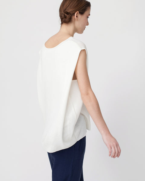 Linen Knit Top With Folded Sides - Founders & Followers - Achro - 5