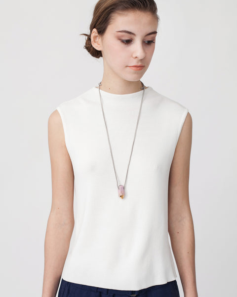 Linen Knit Top With Folded Sides - Founders & Followers - Achro - 7