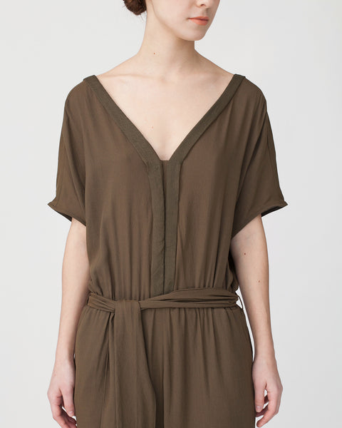 Mara Jumpsuit in Khaki - Founders & Followers - Sessun - 7