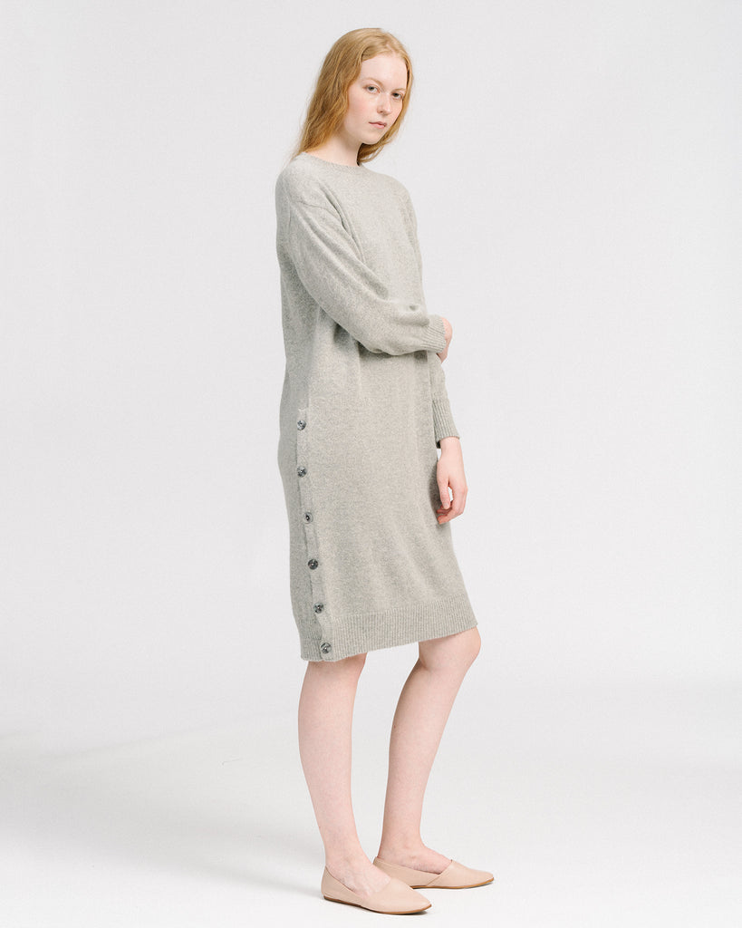 lou and grey sweater dress Lou sweater dress in cloud grey