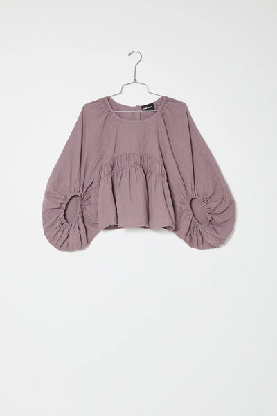 Maeve blouse in Plum truffle