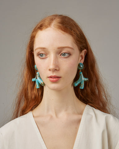 Noemie Earrings in turquoise