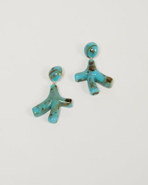 Noemie Earrings in turquoise