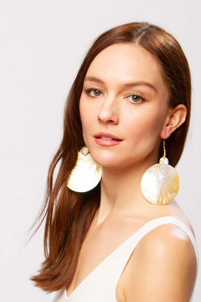 Buwan pearl earrings