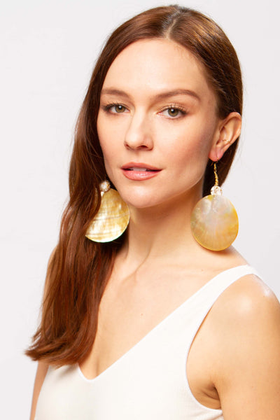 Buwan pearl earrings