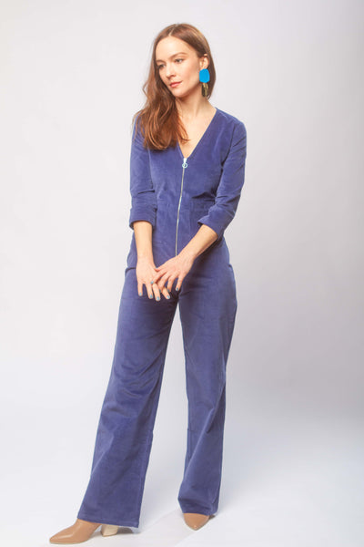 Isle velvet jumpsuit