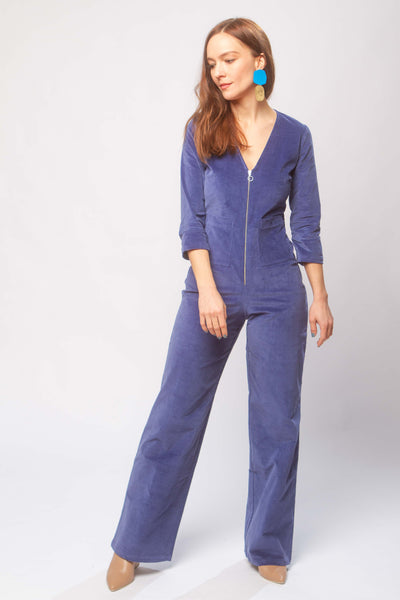 Isle velvet jumpsuit