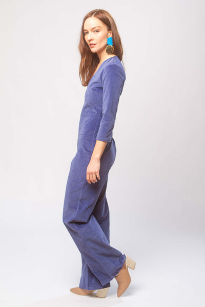 Isle velvet jumpsuit