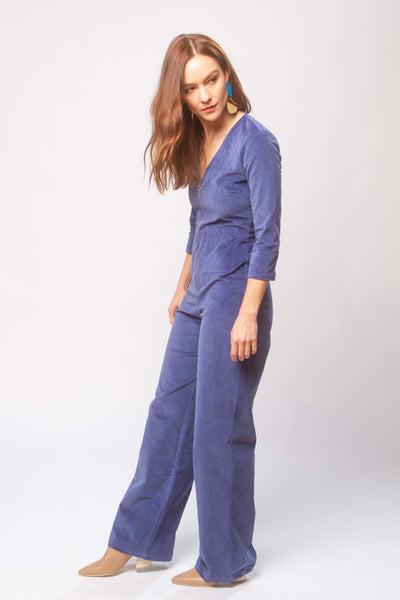 Isle velvet jumpsuit