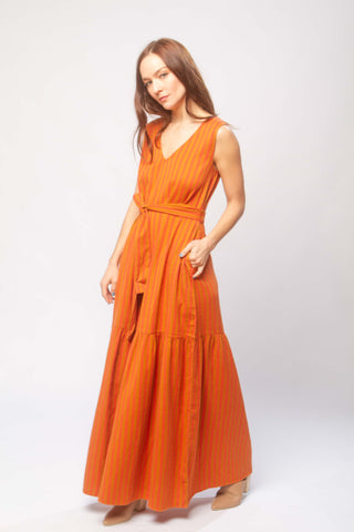 Julien dress in ginger