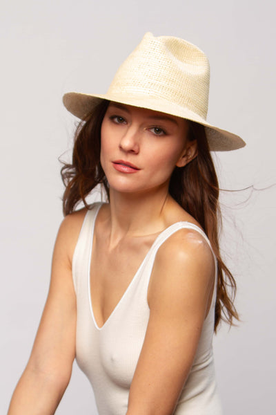 Windansea fedora hat in natural