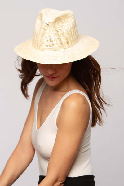 Windansea fedora hat in natural