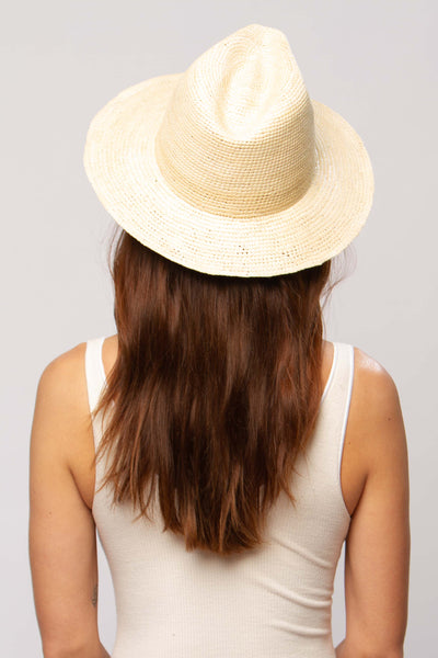 Windansea fedora hat in natural