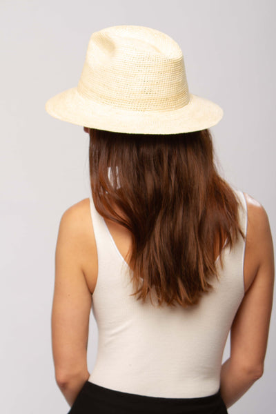 Windansea fedora hat in natural