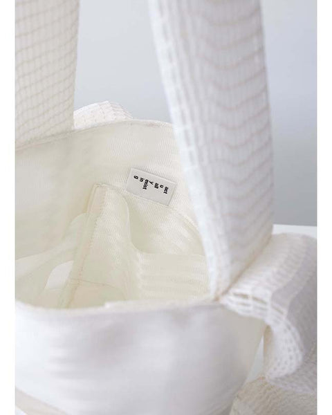 The net work bag in white