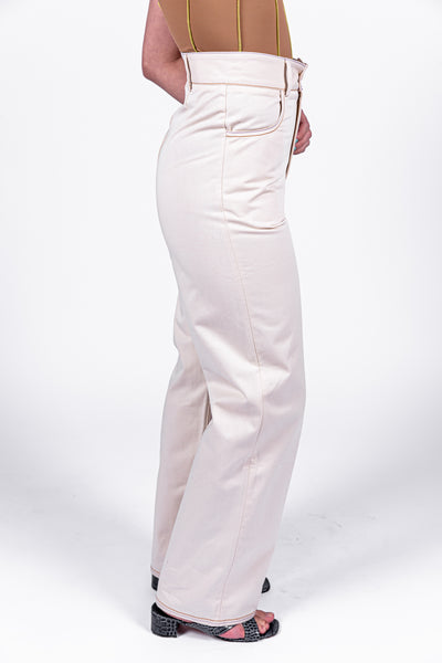 Navalo pants in undyed cotton