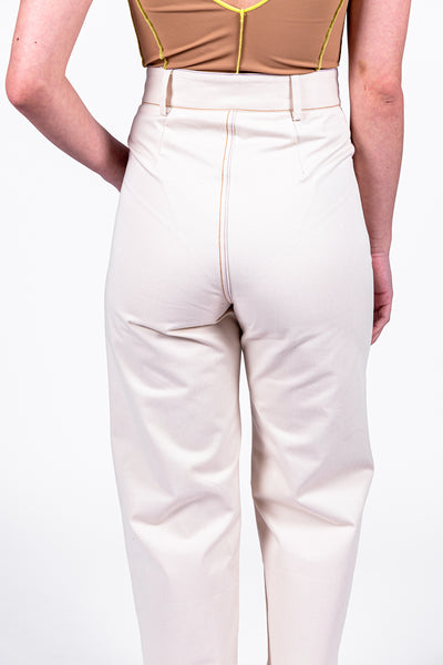 Navalo pants in undyed cotton