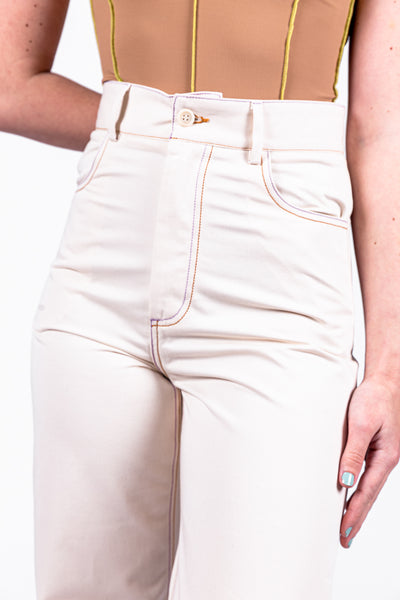 Navalo pants in undyed cotton
