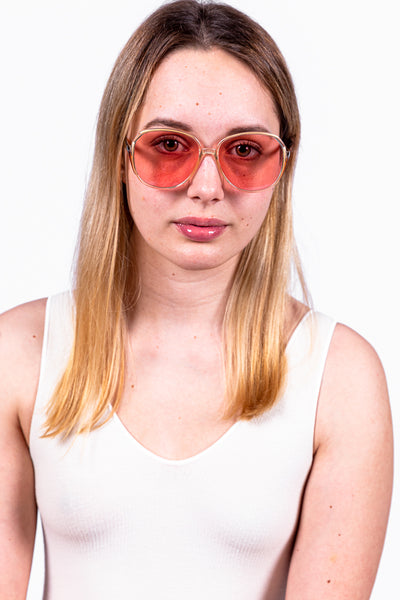Pink vintage sunglasses