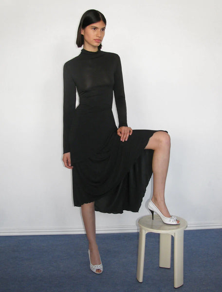 Celadom jersey dress in Black