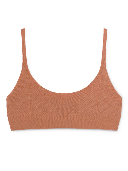 Waloma knit bra top