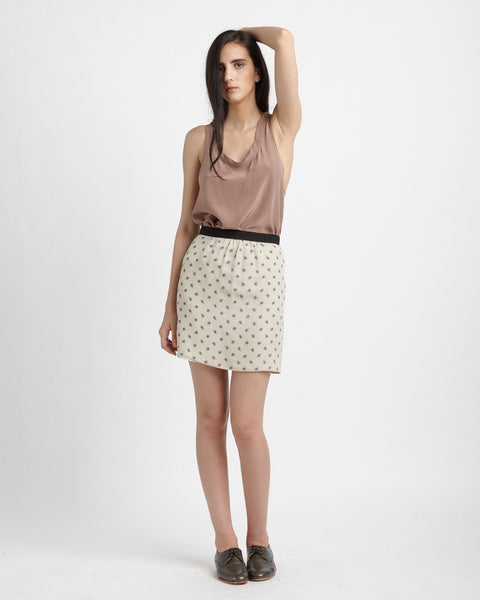 Maruki Skirt in beige - Founders & Followers - Caron Callahan - 2