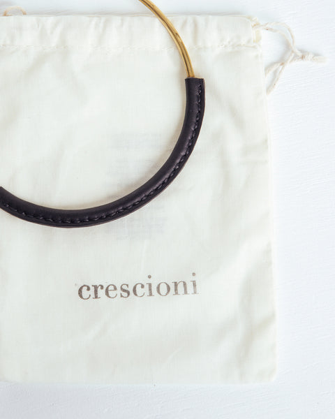 Kiva Necklace in Black - Founders & Followers - Crescioni - 3