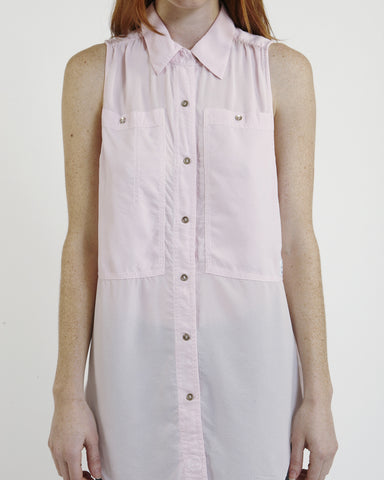 Oscar Silk Workshirt in Pink - Founders & Followers - LF Markey - 8