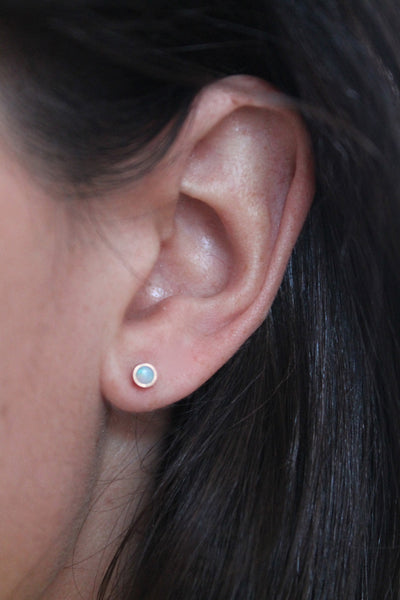 Opal Studs Earrings - Founders & Followers - Lumo - 2