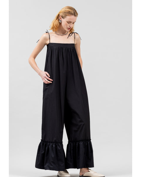 Raven jumpsuit in black