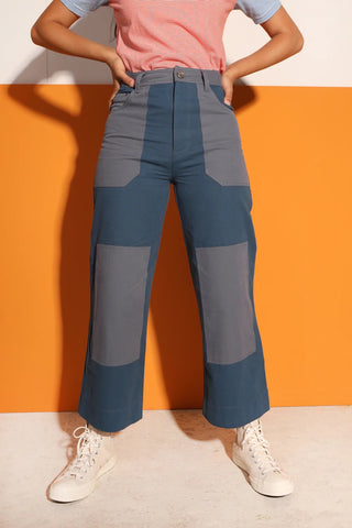 Wilder utility pants in blue